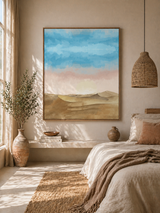 Desert Dunes Matte Canvas Print — Stretched 1.25" Wall Art