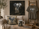 Quiet Strength Elephant Wall Art