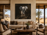 Quiet Strength Elephant Wall Art
