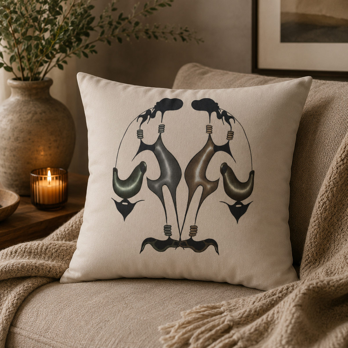 Gathering in Stillness Pillow Cover