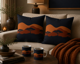 Savannah Horizon Throw Pillow Cover