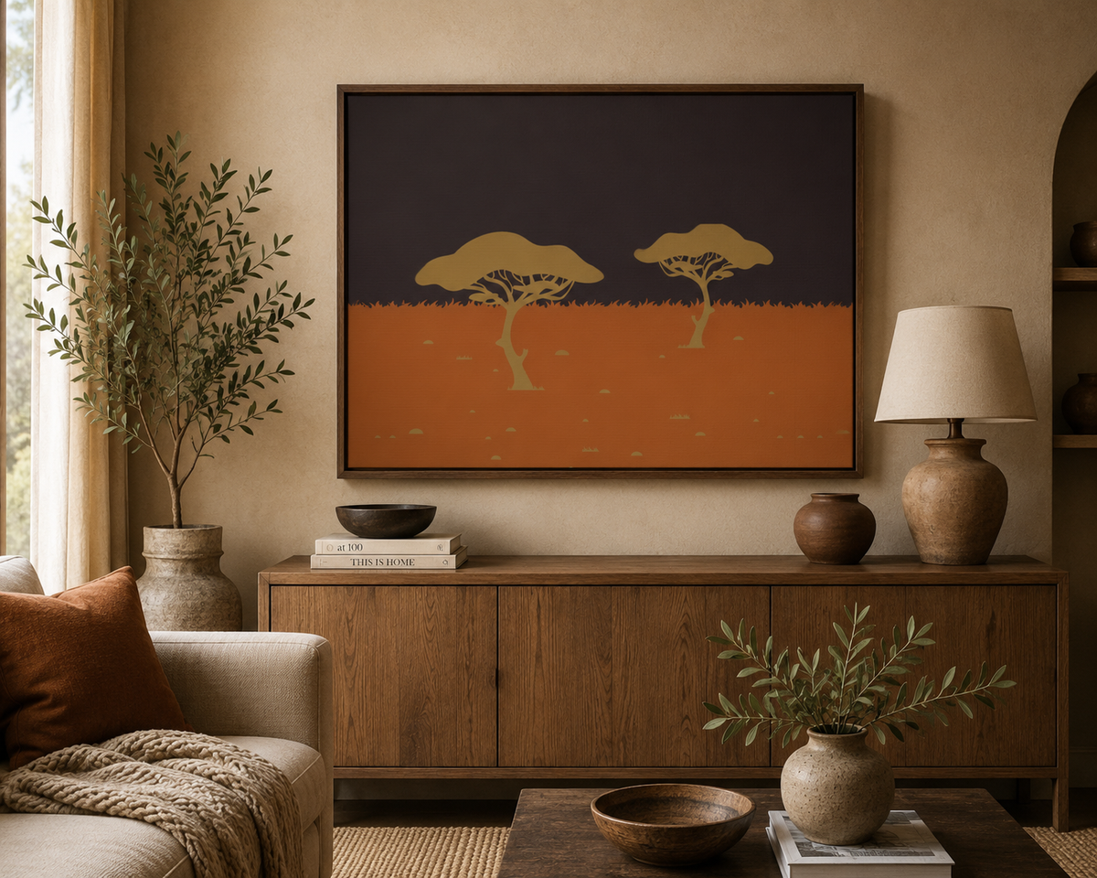 Savanna Mood Canvas Art