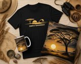 Sunset Acacia Tee