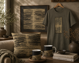 Weathered Grain Decorative Pillow Cover