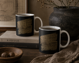 Woven Earth Stoneware Mug
