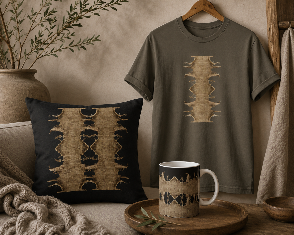 Woven Echo - Thread & Earth Pillowcase
