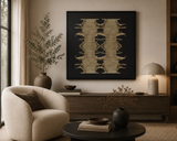 Woven Echo Canvas Wall Decor